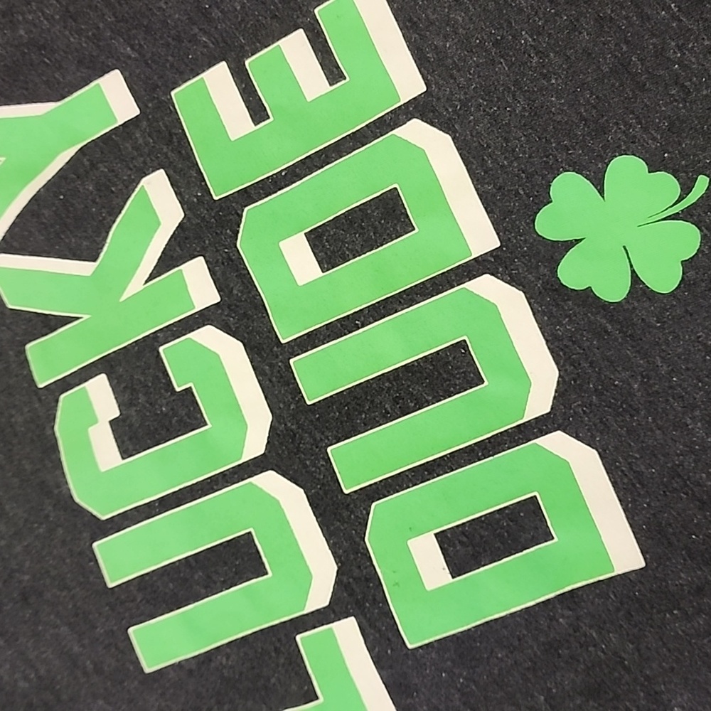 Old Navy Boys Shamrock TShirt Grey Size XL - Picture 3 of 5